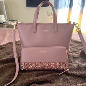 GUC Kate Spade Small Dusty Peony Purse